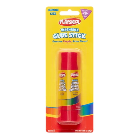 4 jumbo glue sticks