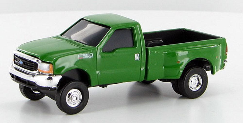 Ford F350 Pickup Truck, Green ERTL Collect 'n Play 46238A 1/64