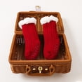 thumbnail image 4 of SUNSIOM Infant Baby Lamb Floor Socks Solid Color/Contrast Color Baby Winter Warm Thick Knit Crew Socks, 4 of 4