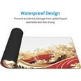 thumbnail image 4 of Japanese Wave Art Gaming Mouse Pad XL, Large Non Slip Rubber Mousepad, Stitched Edges Mouse Pads, Long Extended Mice Pad,31.5'''' X 11.8'''', 4 of 6