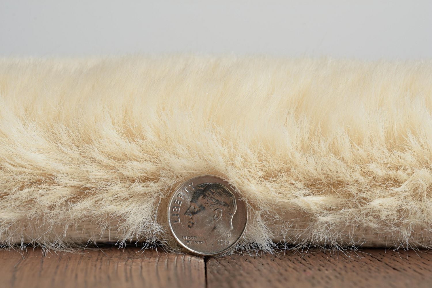 Tapis Maven Faux Lapin sable de 8 pi x 10 pi