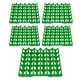 thumbnail image 1 of 5 bandejas de plástico para huevos de 30 celdas, para almacenamiento, transporte, suministros para el hogar y la granja, color verde, 1 of 15
