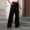 Black, variant on FRSASU Women's Wide Leg Cargo Pants High Waisted button zipper Trousers Pants Casual Pants with Pockets Loose jeans Khaki