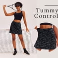 thumbnail image 6 of Ekouaer Skort Golf Skirts for Women Tennis Athletic Skirt Inner Shorts Pocket Floral Running Workout Sports Skorts, 6 of 6