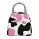 thumbnail image 1 of Fotbe Cow Spots Bolsa de Almuerzo con Estampado, Lonchera Aislada, Contenedor de Comida Reutilizable Tipo Cooler a Prueba de Fugas, 1 of 6
