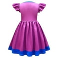 thumbnail image 2 of Girl Eleven Costume Mall Dress Halloween Flutter Sleeve Casual Dress, 2 of 7