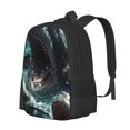 thumbnail image 1 of Balery Wave Ocean Animal Shark Mochila para hombre y mujer - Tela Oxford 600D resistente - Gran capacidad, resistente al agua, ideal para la escuela, viajes y senderismo, 1 of 6