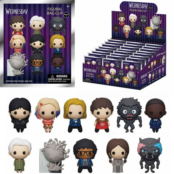 Monogram Wednesday Surprise/Blind Bag 3D Foam Figural Bag: Series 1 (1 Random)