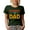 Military Green, variant on Hi Hungry, I'm Dad - Meme Inspired Quote, Black T-Shirt, 2XL