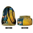 thumbnail image 2 of Adventure Time Jake The Dog Backpacks Lightweight Casual Bookbags Travel Daypack Bookbags, 2 of 8