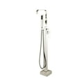 thumbnail image 2 of Anzzi Fs-Az0050 Yosemite Floor Mounted Tub Filler Trim - Nickel, 2 of 5