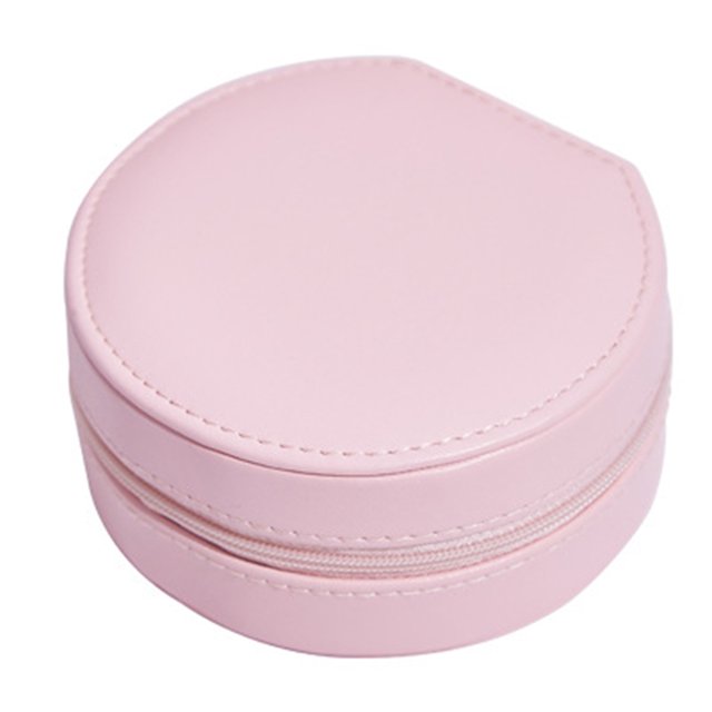 PU Leather Simple Jewel Box Multifunctional Ornaments Storage Box for Rings Earring Necklace