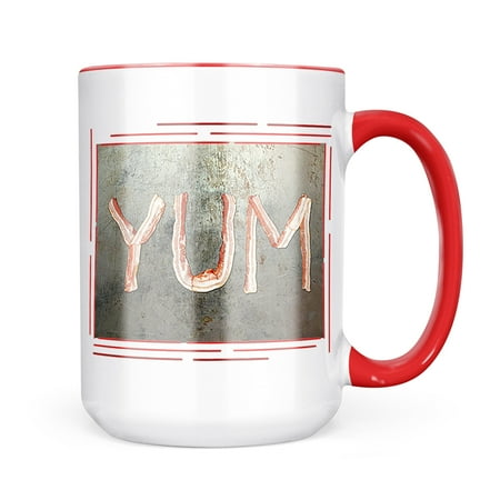 

Neonblond Yum Bacon Mug gift for Coffee Tea lovers