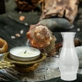 ITSELFER Glass Chimney Oil Lamp Cover Transparent Replacement Kerosene