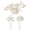 Style 1-Wedding Flower Hair Comb & Pins Set Golden, variant on MIALLO 3Pcs Rose Gold Floral Hair Side Comb & Hairpins Set - Rhinestone Pearl Headpiece for Wedding Prom Party Decoration