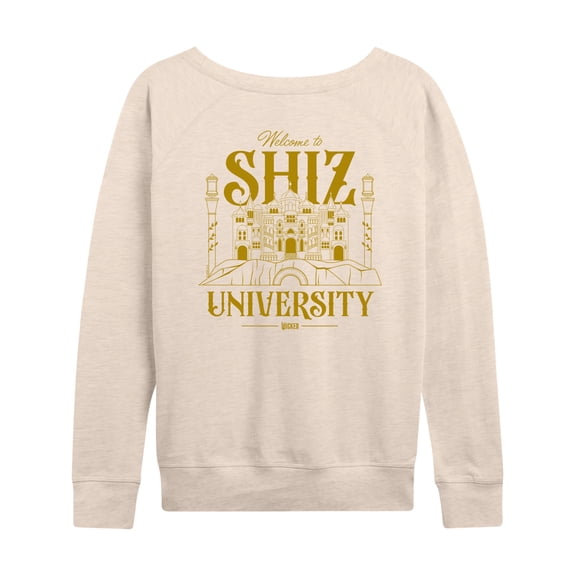 Wicked: Part 2 -  Shiz University - Women's French Terry Long Sleeve Pullover