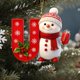 thumbnail image 2 of Decoraciones Del Árbol de Navidad 26 Letras Ornamentos Colgantes de Bricolaje para la Decoración Colgante Del Árbol de Navidad, 2 of 6