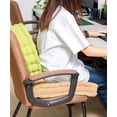 thumbnail image 3 of Meditation Floor Pillow Large Square,Green,Corduroy Floor Seat Pillows Cushion,for Living Room Balcony Tatami Yoga,16*16*3 Inch, 3 of 7