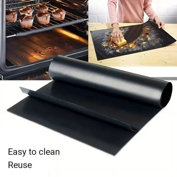 40cm X 50cm Reusable Non-Stick BBQ Grill Mat Barbecue Baking Liners Microwave Oven Tool