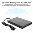 thumbnail image 5 of 3.5 Inch External USB Floppy Disk Drive Plastic for Laptop Desktop PC, 5 of 8