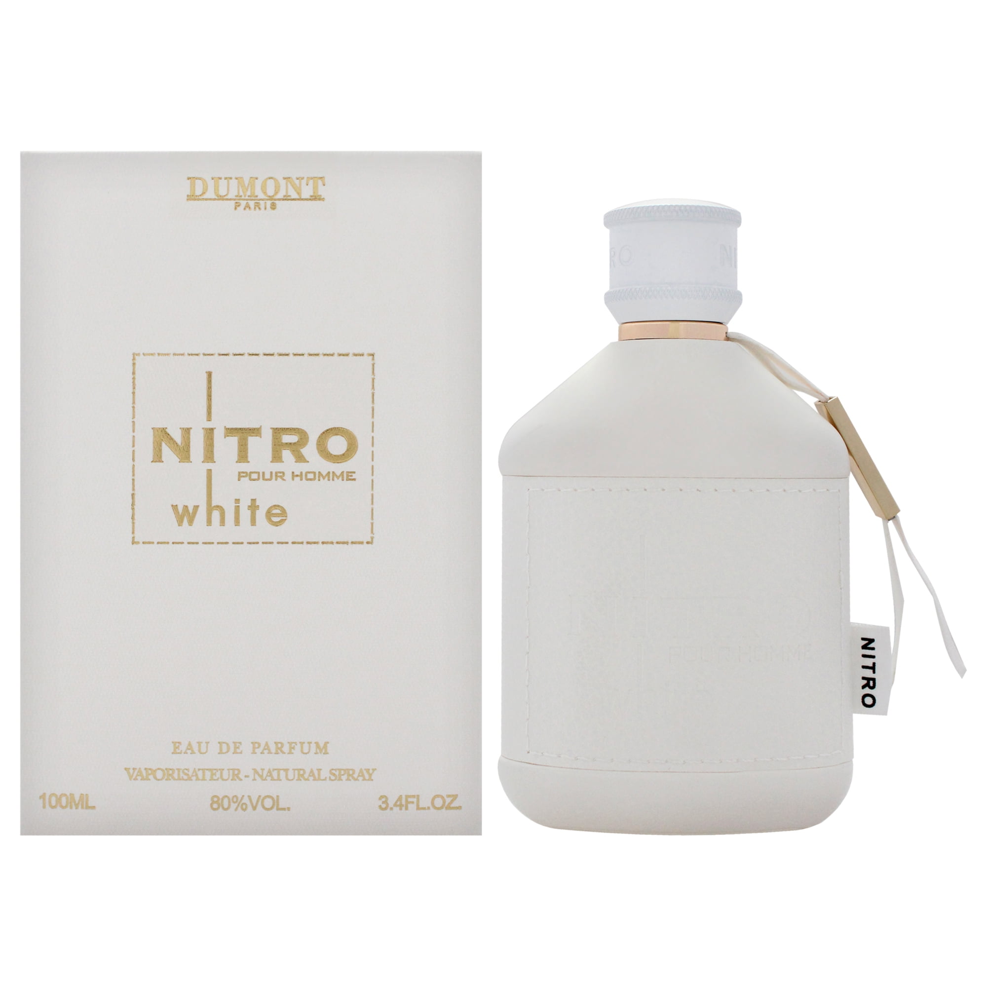 Dumont Nitro Black Intense Men's EDP Perfume Spray, 3.4 oz