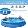 thumbnail image 4 of AISPAMA Immersion Water Heater for Bathtub, 5 Gallon Bucket Water Heater. Stainless Steel Sumbersible Water Heater Heat Water Fast in Bathtub, Bucket.Pool Heater for Inflatable Pool., 4 of 4