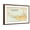 Brown Frame, variant on Art.com Map of Nantucket Island, Massachusetts Art Print, 36" x 24"