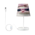 thumbnail image 2 of BZSMCE Table Lamp Creative Cute White Cat Simple Pattern Night Light, 2 of 8