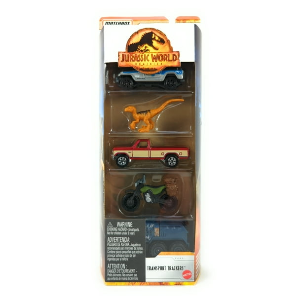 Matchbox Jurassic World Dominion Transport Trackers 164 Scale Vehicle