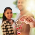 thumbnail image 5 of SLYNSHome Heart Keychains Valentine's Gifts for Couple Cute Keychain Accessories Pendants for Boyfriend,Girlfriend,Lovers Key Chain Bag Charm for Women, 5 of 7