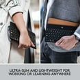 thumbnail image 2 of Logitech Keys-To-Go Super-Slim and Super-Light Bluetooth Keyboard for iPhone, iPad, and Apple TV, Black, 2 of 8