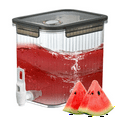 thumbnail image 2 of Dispensador de bebidas pequeño Refrigerador de plástico Dispensador de bebidas Tanque de agua Leche helada Limonada Contenedor de 3,5 L, 2 of 6