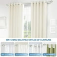 thumbnail image 4 of Urbanest Adjustable Double Curtain Rod Set Metal with Decorative Round Urn Finials, Heavy-Duty, 84"-120", Pewter, 4 of 6