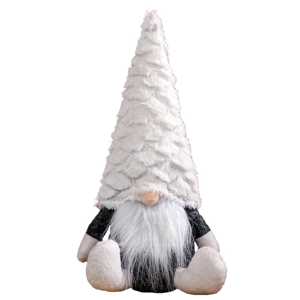 Christmas Swedish Gnome Plush Toy Sitting Posture Rudolph Dwarf Figure ...