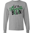 thumbnail image 3 of Inktastic St. Patrick's Day Let the Shenanigans Begin Long Sleeve T-Shirt, 3 of 5