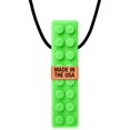 thumbnail image 1 of Collar para masticar ARK Brick Stick Sensory para niños y adultos XXT Lime, 1 of 8