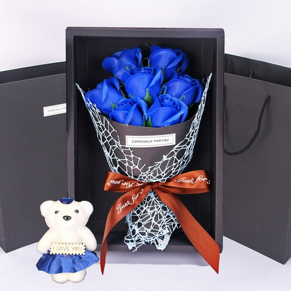 zanvin Artificial Rose Flower Leaf Bridal Bouquet Wedding Home Decoration gifts for home decor