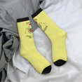 thumbnail image 5 of KLL Avocado Merry Christmas Print Cool Socks Men's Women's Crew Socks Funny Crazy Novelty Stockings, 5 of 6