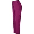 thumbnail image 2 of Minty Mint, Women's, Medical Scrub 5 Pocket Cargo Pants, Berry, XL, 2 of 4