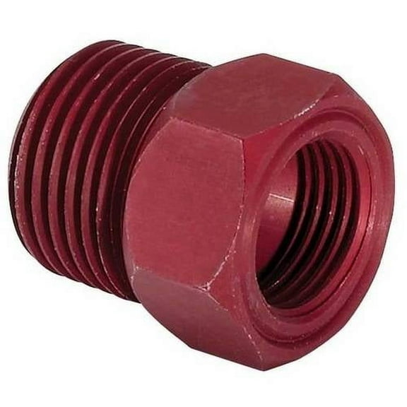 AUTO METER 2273 1/2IN NPT ALUMINUM TEMP ADAPTER