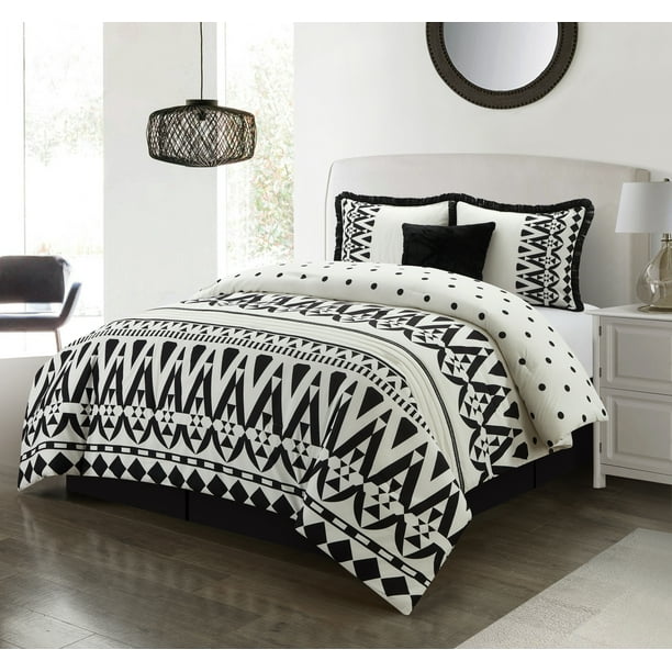 Black And White Bedroom Comforter Sets / Make A Style Statement In Your