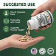 thumbnail image 5 of Clean Nutra Selenium 300mcg Iodine 500mcg Thyroid Support for Women & Men | L Tyrosine 500mg Ashwagandha Supplement Bladderwrack, Turmeric, Kelp, Schisandra Zinc Pills Capsule Supplements, 5 of 8