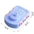 thumbnail image 2 of MKLZ 6pcs Silicone Popsicle Molds, Blue Small Boat Ice Pop Mold Toddler DIY Popsicle Maker, 2 of 7