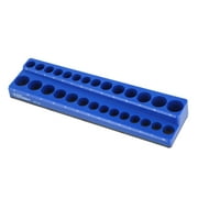 Hyper Tough Magnetic Metric Socket Organizer for 3/8 in Drive Sockets, Holds 28