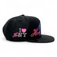 thumbnail image 3 of VAGO Style HORNY Gorra Artesanal Negra Visera Plana, 3 of 5