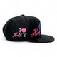 thumbnail image 3 of VAGO Style HORNY Gorra Artesanal Negra Visera Plana, 3 of 5