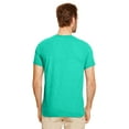 thumbnail image 3 of Gildan G640 Adult Softstyle T-Shirt, 2X, HEATHER SEAFOAM, 3 of 4