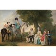 thumbnail image 3 of Johan Joseph Zoffany 14x11 Black Modern Framed Museum Art Print Titled - The Drummond Family (ca. 1769), 3 of 5