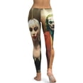 thumbnail image 4 of Joker Folie A Deux Poster Yoga Pants Women High Waisted Tummy Control Non See-Through Elastic Running Workout Yoga Leggings Pants, 4 of 7