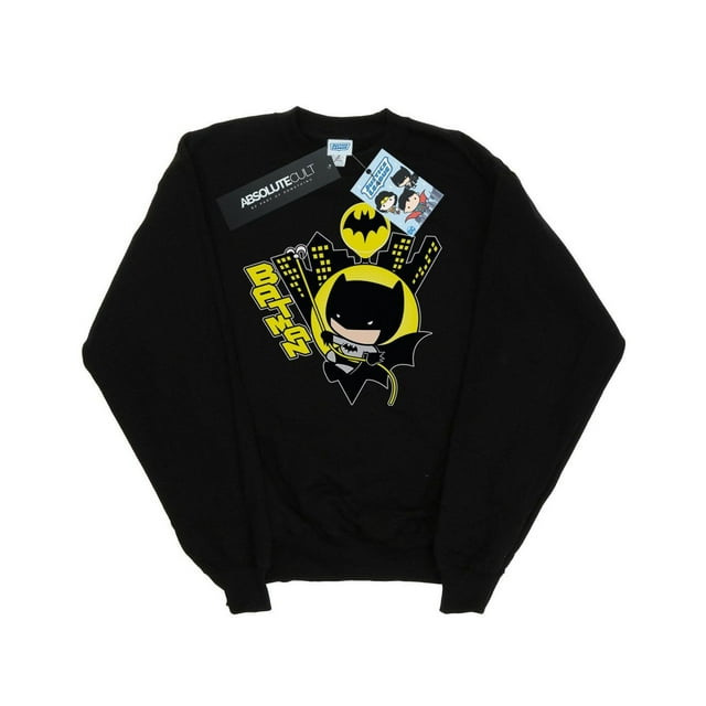 DC Comics Garçon Chibi Batman Swinging Sweatshirt